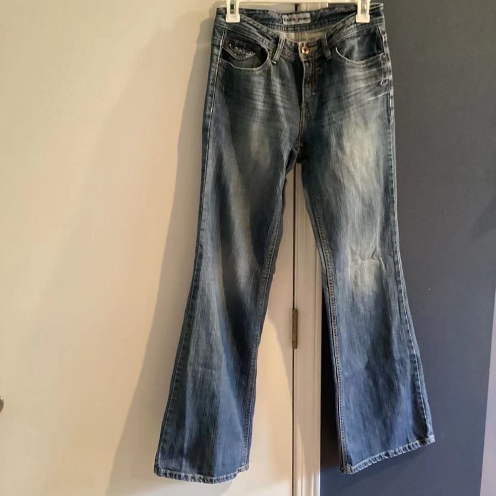 CACO JEAN Womens 4 Flared Leg Jeans